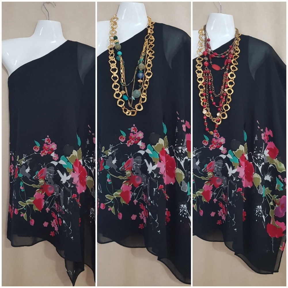 One shoulder top